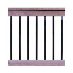 Treated Wood Deck Rail Kit - 6' x 42"