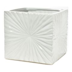 Ceramic square interior pot