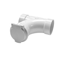 Direct Inlet Kit for Central Vacuum - White - 11 x 9 x 7 cm
