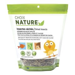 Insectes séchés entiers, 450 g