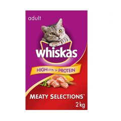 Nourriture Whiskas Chat Adulte Sélections à teneur élevée en protéines