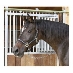 Black And Silver Halter - Cob
