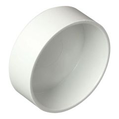 2" hood, central vacuum, white
