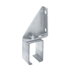 Adjustable single square bracket
