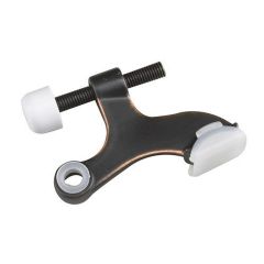 Heavy-Duty Hinge Pin Door Stop - Oiled bronze - 8 mm x 45 mm x 17 mm