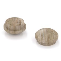 Wood Cover Cap - Oak - 3/8" - 25/Pkg