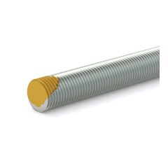 Tige filetée standard, jaune, 3/8" x 36"
