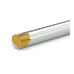 Tige non filetée, jaune, 3/8" x 36"