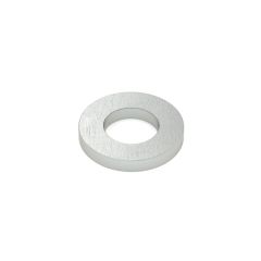 Rondelle plate (USS), zinc, m6, 6/pqt