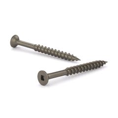 Plain Floor Screws - Bugle Head - Natural - #8 x 2" - 1 000/Pkg