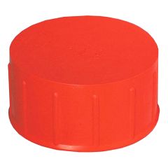 ABS DWV Polyethylene Orange Flexible Test Cap - 3"