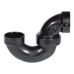 ABS DWV P-trap with Union