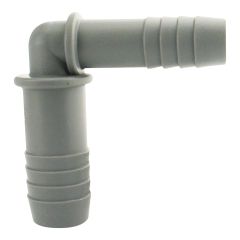 Coude réduit de plastique