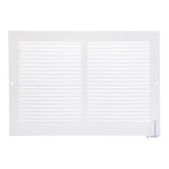Grille murale, blanc, 6" x 6"