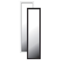 Door Mirror - Hanging - Wood - 14" x 50" - Assorted Colors