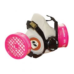 Respirator with P100 lead