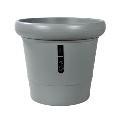 Indoor plastic Potty - Gea - Grey - 12"