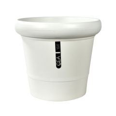 Indoor plastic Potty - Gea - Greige - 12"