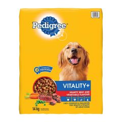 Vitality+ Dry Dog Food - Beef - 14 kg