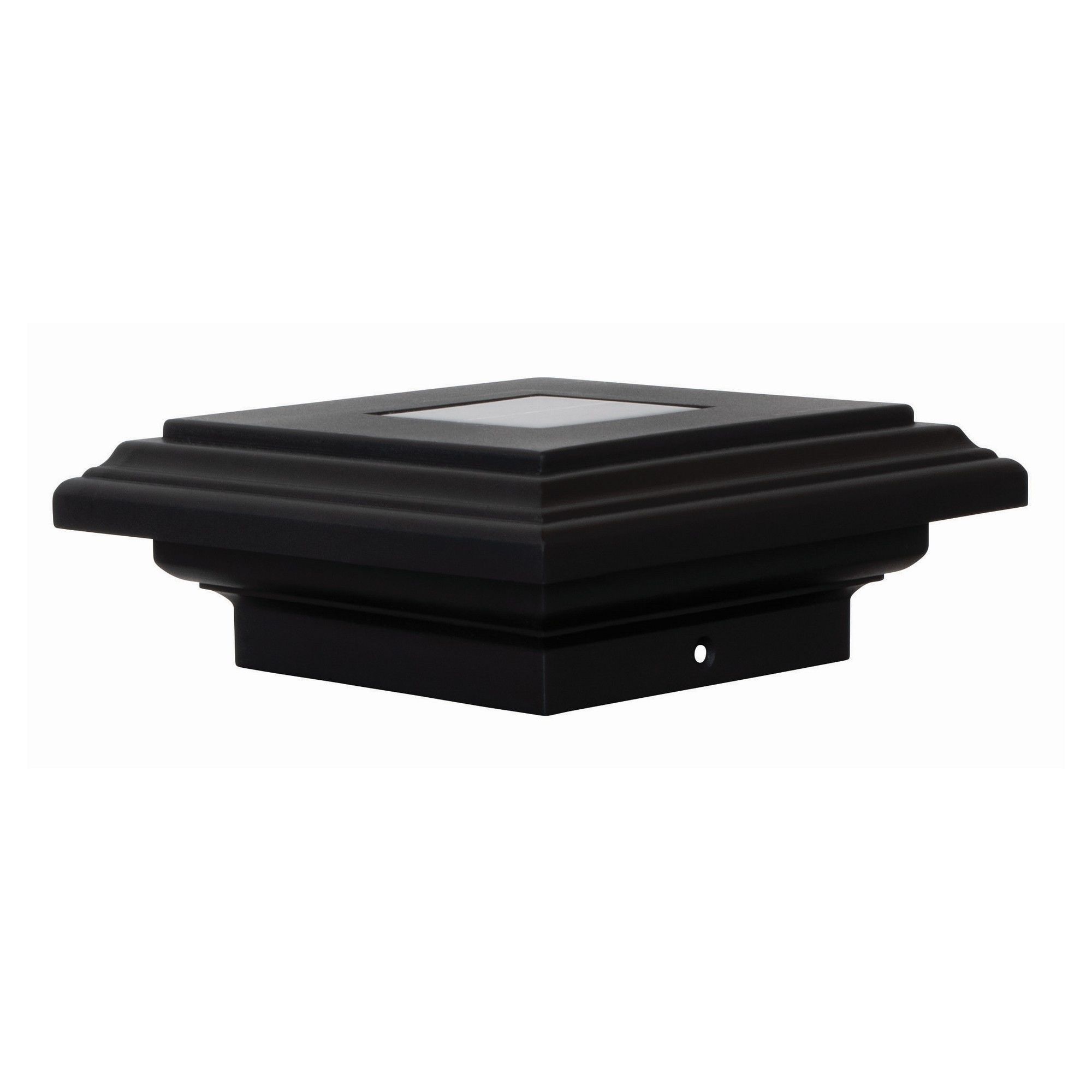 Luminaire Extérieur LED Topmo-Plus - Lampe De Jardin Carrée Noire 16W IP65 - Éclairage Blanc Chaud 3000K