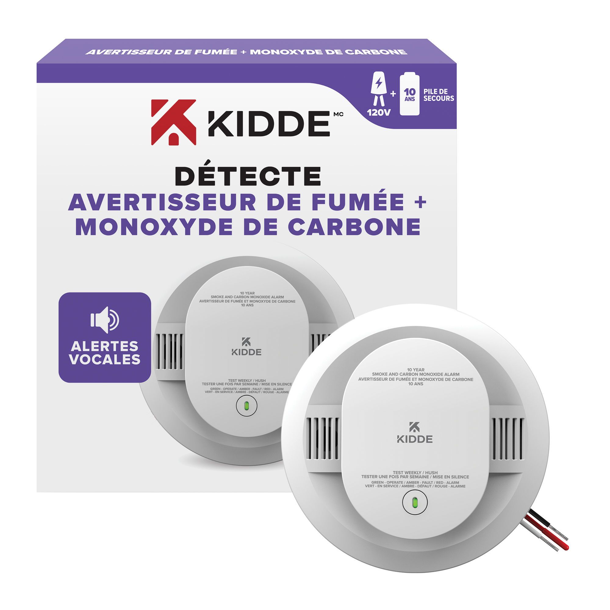 Detecteur de fumee batterie 10 ans