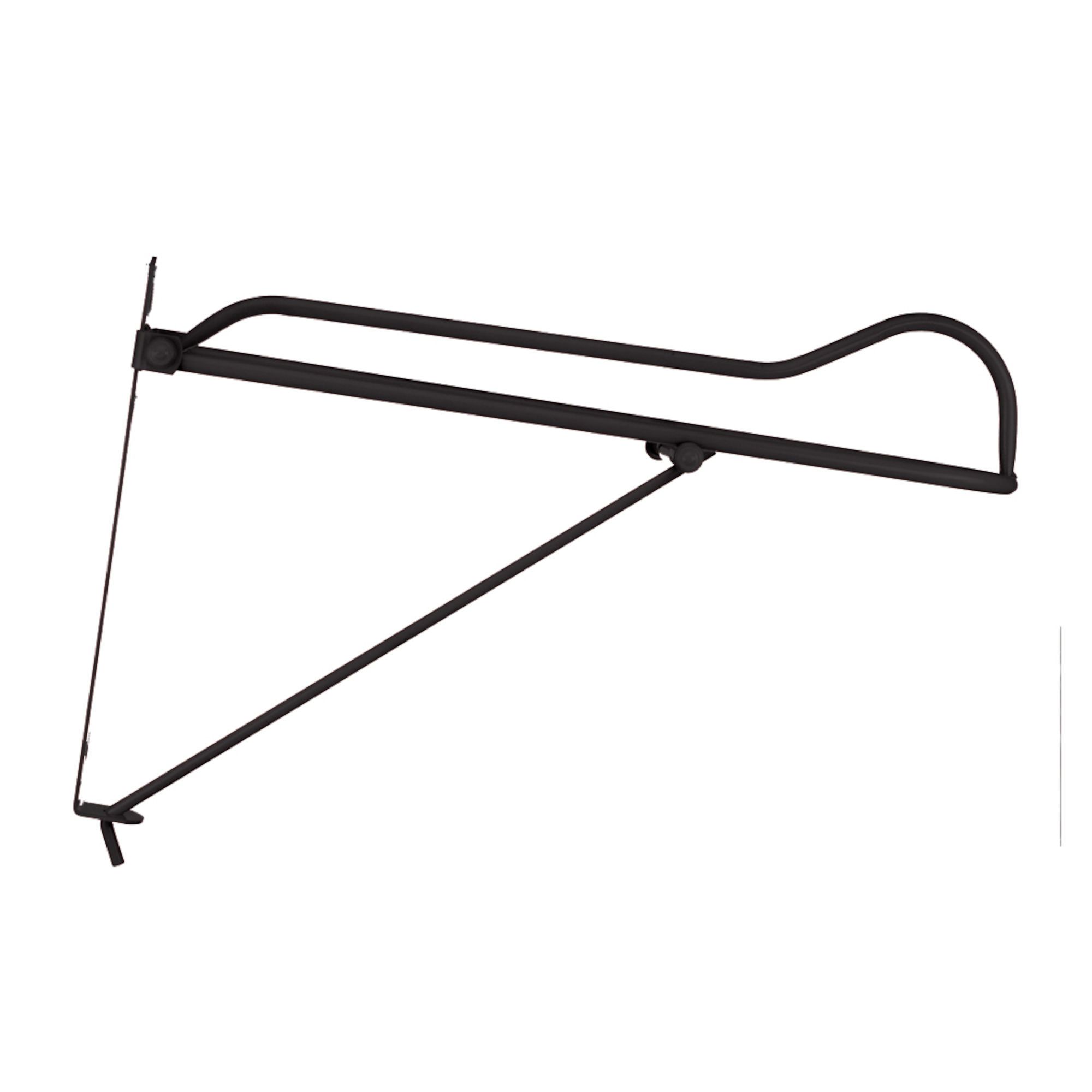 Support de selle repliable mural métal laqué rouge Covalliero Support de selle repliable mural métal laqué rouge Covalliero