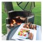 BBQ Fireguard - Black Steel In Box