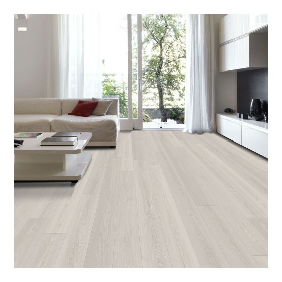 Plancher de vinyle, SPC, 5 mm, Bora, Banyan, 7" x 48" de ARCHITEK ...