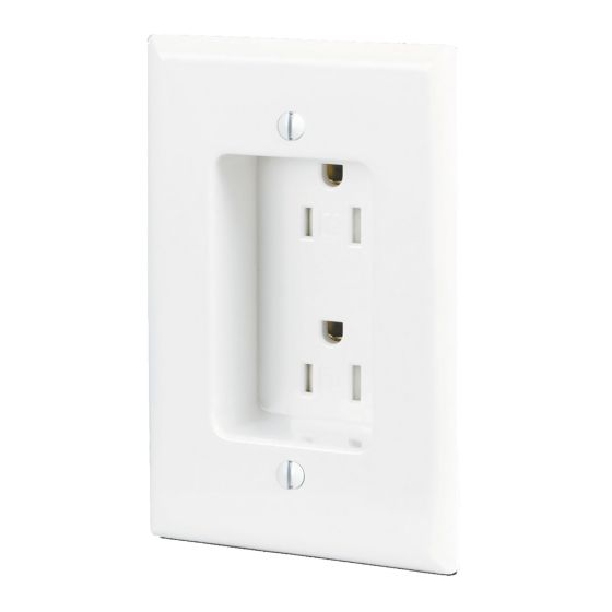 Recessed duplex plug from EATON COOPER WIRING | Potvin & Bouchard