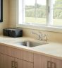 Adler One-Handle Kitchen Sink Faucet with Side-Sprayer - Chrome