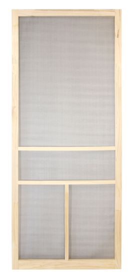 Wooden Mosquito Screendoor