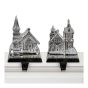 Christmas Stocking Holder with Church (Sold individually)