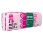 Isolant fibre de verre acoustique, 3,5" x 15" x 48", 110 pi²