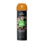 Peinture de marquage en aérosol pour arbres et bûches, 354g, orange fluo