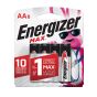 Piles Max Energizer, AA, 8/pqt