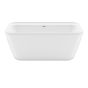 Kai Rectangular Freestanding Bathtub - 58" x 32" - Acrylic - White