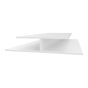 PVC H-Trim for Trusscore RibCore - White - 3/4" x 10'