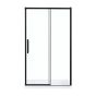 Sliding Shower Door - Camilla - 48" x 32" x 78.74" - Clear Glass – Matte Black