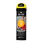Traceur de chantier très fluorescent FLUO TP, jaune, 345 g
