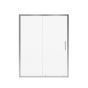 Sliding Shower Door - Connect - 57"-58.5" x 72" - Clear Glass - Chrome