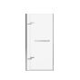 Sliding Shower Door - Reveal Sleek - 44-47" x 71 1/2" - Clear Glass, Chrome