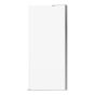 Return Panel for 36" Panel - Reveal Sleek - 33.88" x 71.5" - Clear Glass - Chrome