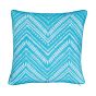 Outdoor Cushion - Printed Turquoise - 18" x 18"