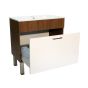 Vanity and Sink - Mirage - 1 Drawer - White Wood - 30" x 30"