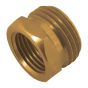 Raccord femelle en métal pour tuyau d'arrosage 1/2"