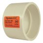 System 636 PVC FGV Coupling - Hub - 3" - White