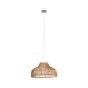 Luminaire suspendu avec abat-jour en rotin, 40 cm