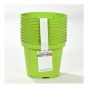 Pot de production pour semis en plastique, vert, 3,9", 10/pqt