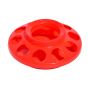 Base de mangeoire B3 en plastique pour volaille, 1 l, rouge