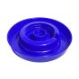 Base d'abreuvoir B4 en plastique pour volaille, 1l, bleu